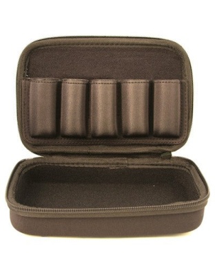 Carlsons Choke Tube Case - 5 Choke Capacity Black Nylon