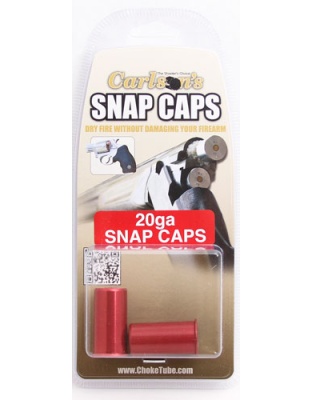Carlsons Snap Cap 20ga - Aluminum 2pk