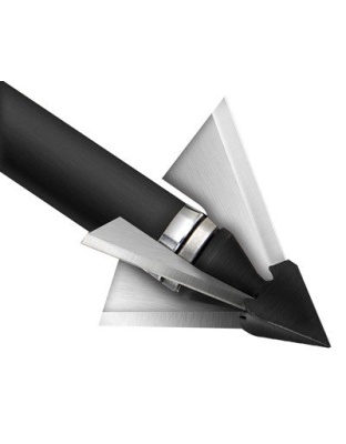 Qad Exodus Broadhead 100gr - 1.25" Cut Full Blade 3-pk