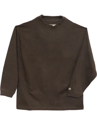 Bg Jr. Longsleeve Mock - Turtleneck Jr. Medium Choc<
