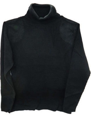 Bg Women's Longsleeve Poorgirl - Turtleneck Medium Black<