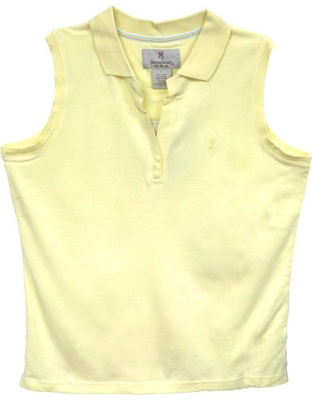 Bg Women's Sleeveless Polo - X-large Chiffon<