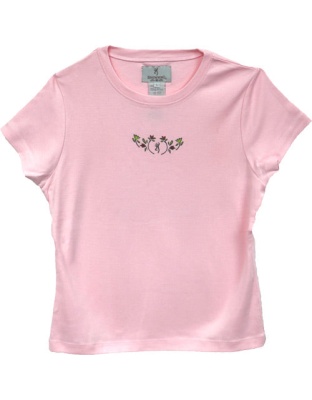 Bg Women's Ss T-shirt Alpine - Flowers Large Blush<
