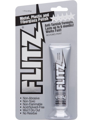 Flitz Metal Polish Paste - 50gr 1.76 Oz Tube