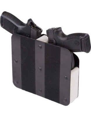 Benchmaster Two Pistol Rack - Velcro Hook