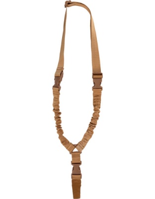 Bulldog Bungee Tactical Sling - W- Quick Release Buckle Tan
