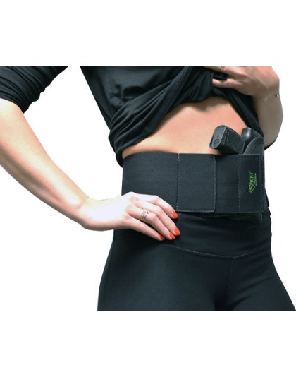 Sticky Belly Band Lrge 32-50" - Works W- Sticky Holsters Blk