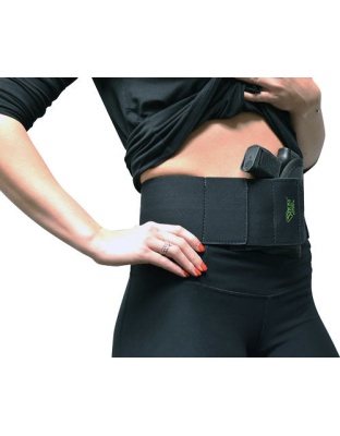 Sticky Belly Band Med 32-42" - Works W- Sticky Holsters Blk