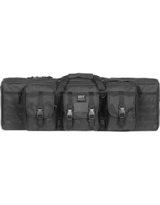 Bulldog 36" Single Tactical Cs - 3 Large Access Pockets Black