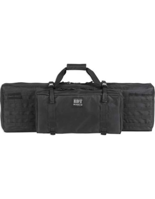 Bulldog 38" Single Tactical Cs - Large Access Pocket Black