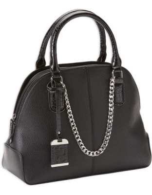 Bulldog Concealed Carry Purse - W- Holster Satchel Style Black