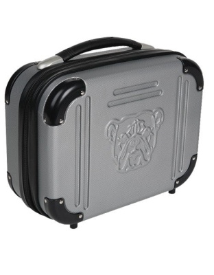 Bulldog Polycarbonate Pistol - Case W- Tsa Como Lock Grey 9"