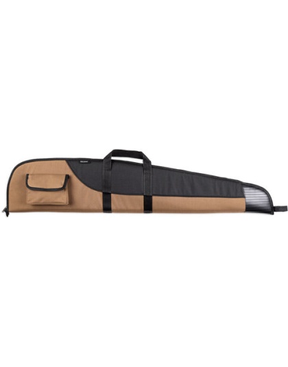 Bulldog Superior Rifle Case - 44" Blk W- Tan Acces Pocket