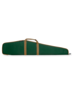 Bulldog Rifle Case 48" Green - W-tan Trim 5-8" Padding