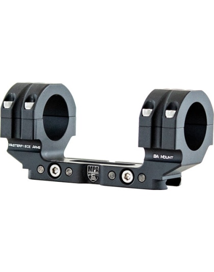 Mpa Scope Mount Ba 1-pc 30mm - 1.250" 0 Moa Black