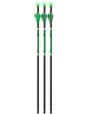 Centerpoint Xbow Arrow Cp400 - 20" W-orange Lighted Nock 3pk