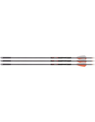 Axe Crossbow Micro Bolt .166" - Red Lighted Nock 19" 3pk