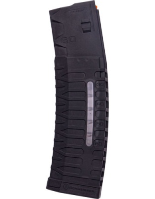 Ati Magazine Ar-15 5.56mm-.223 - S60 Schmeisser Window 60rd Blk