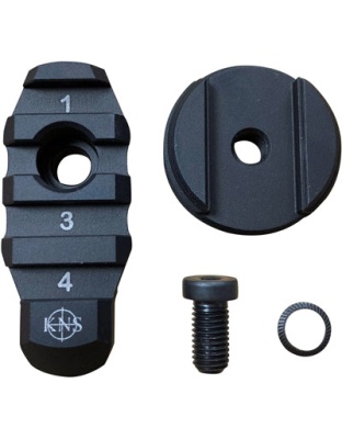 Kns Stock Adapter W-flange - Ar Buffer To Picatinny Rail