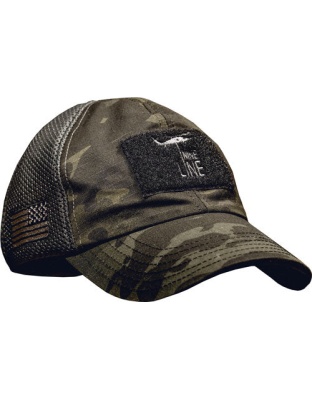 Nine Line Apparel Dark Americn - Made Meshback Hat One Size Gry
