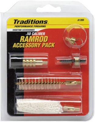 Traditions Ramrod Accy Tips - .50 Caliber 10-32 Threads 6pc