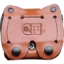Desantis Double Mag Pouch Owb - Leather Single Stack 9-40 Tan