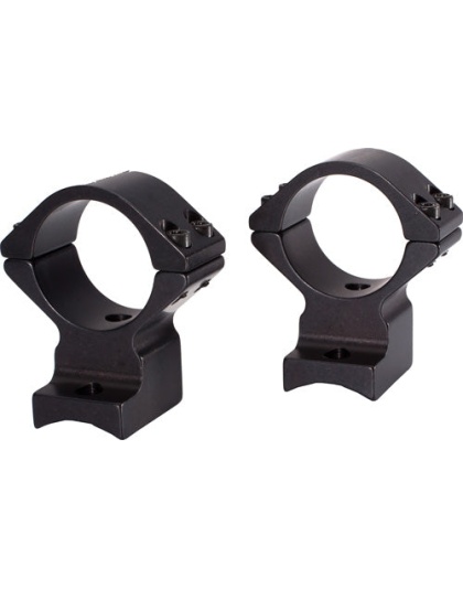 Talley Rings Hgh 1" Savage Rnd - Rec-ruger American Blk Anodzd