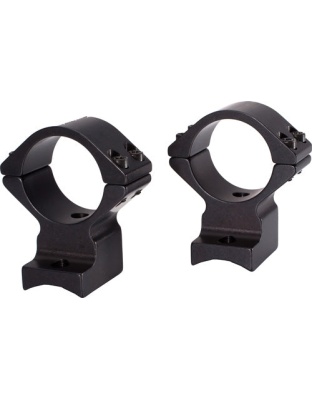 Talley Rings Med 1" Savage Rnd - Rec-ruger American Blk Anodzd