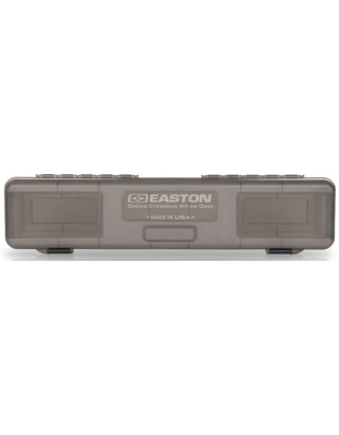 Easton Deluxe Crossbow Bolt - Box Holds 12 Xbow Bolts Grey