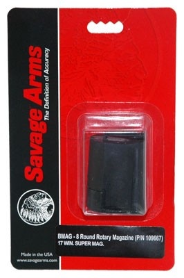 Savage Magazine B-mag Series - .17wsm 8-rnd Blued