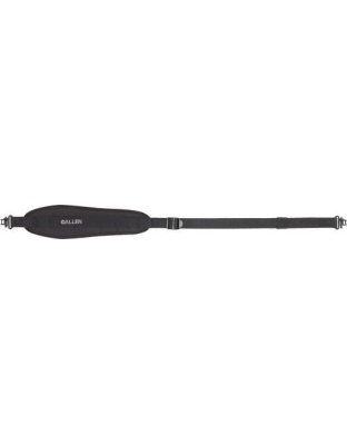 Allen Gunnison Sling W Swivles - Black W- Neoprene Pad