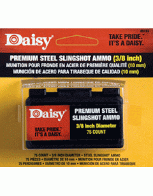 Daisy Slingshot Ammuntion - 3-8" Steel 70-count Pack
