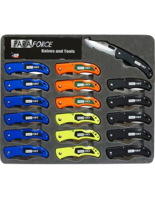 Accusharp Paraforce Lock Back - Knife Set 18 Knives Per Disply