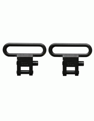 Toc Talon 1 1-4" Swivels - Quick Release Steel Black