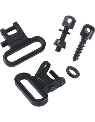 Toc Talon 1.25" Swivel With - Set Screw Black
