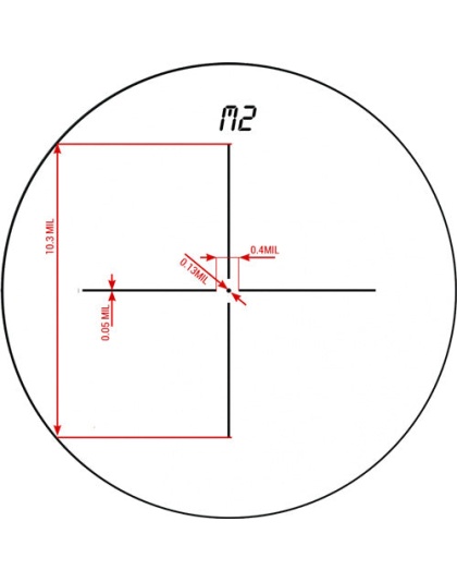 Konus Scope Konuspro El30 30mm - 4-16x44 10-changeable Reticles