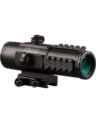 Konus Red-blue Dot Sightpro - Pts2 2.8moa 3x30 Dual Rail Mnt