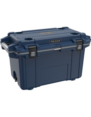 Pelican Cooler Im 70 Quart - Elite Pacific Blue-gray Trim<