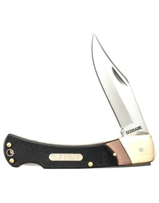 Old Timer Knife Golden Bear - 3.9" Ss Leather Sheath