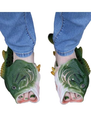 Rivers Edge Bass Fish Sandals - Adult Large  Size 11-12