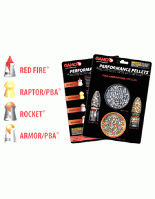 Gamo Combo Performance .22 Cal - Pellet Pack