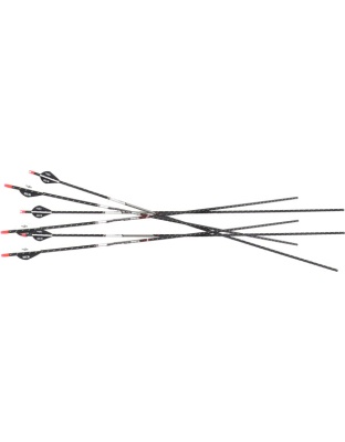 Easton Arrow Fmj 5mm 400 - W- 2" Blazer Vanes 6-pack