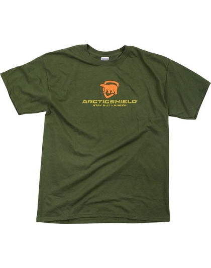 Arctic Shield Ss T-shirt W- - Logo Winter Moss X-large!