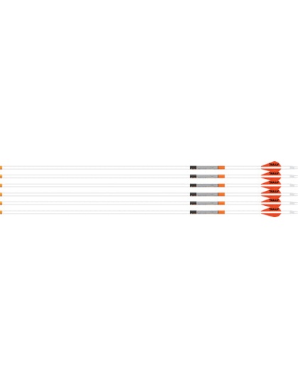 Easton Arrow 6.5mm Whiteout - 400 W-2" Bully Vanes 6-pack