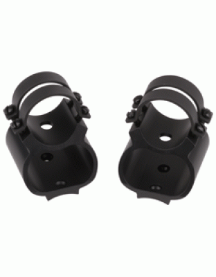 Weaver Rings See-thru Steel - Lock 1" Rem 7400-7600 Matte