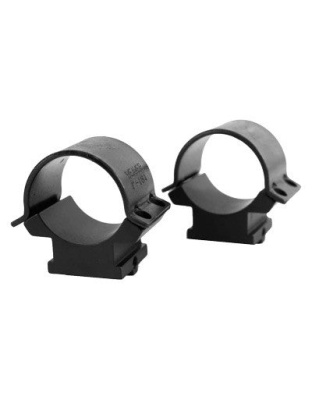Weaver Rings Non-detach Top - Mount Sg Wind Adj 1" High Matt