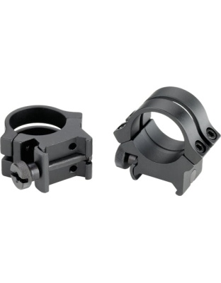 Weaver Rings Detachable Quad- - Lock 1" High Extenion Black