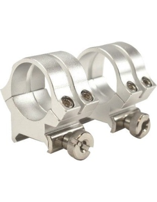 Weaver Rings Detachable Quad- - Lock 1" Medium Silver .169"