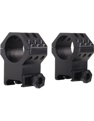 Weaver Rings 6-hole Tactical - 1" Xx-high Matte .640"