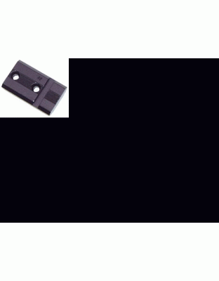 Weaver Base Top Mount #36 - Aluminum Black